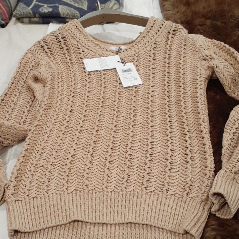 Reiss Silive open-knit cotton jumper - Picture 5 of 11